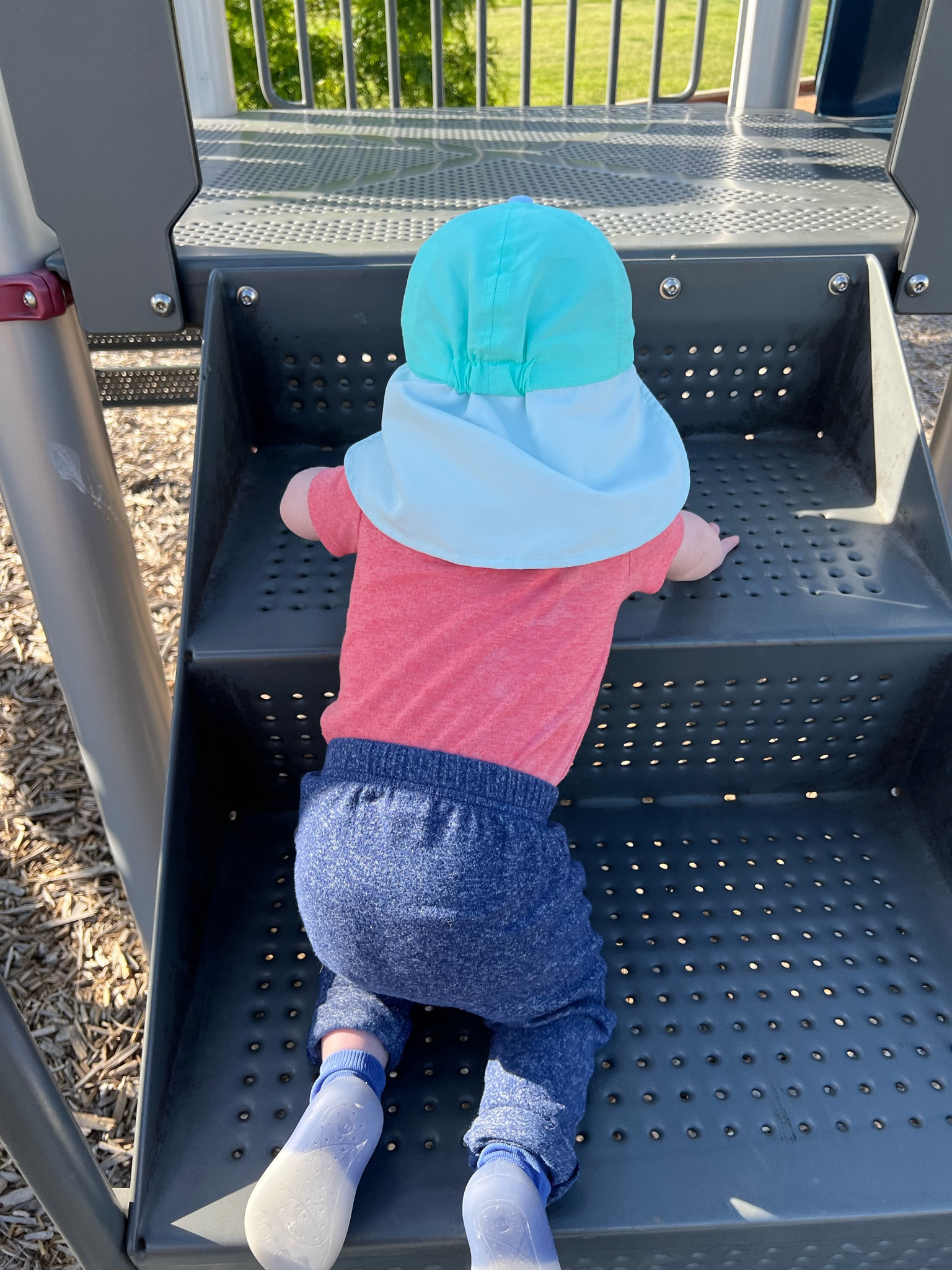 keep their scalp protected during outside play in this summer heat 🧢☀️

#LTKKids #LTKFamily #LTKBaby