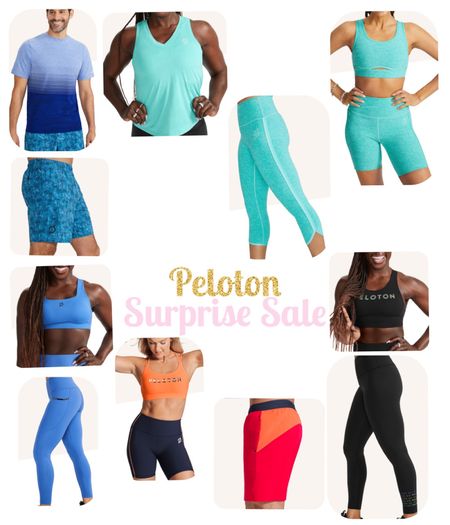 Peloton surprise sale is here! Get up to 40% off these looks and more!  

#LTKfitness #LTKsalealert #LTKmens
