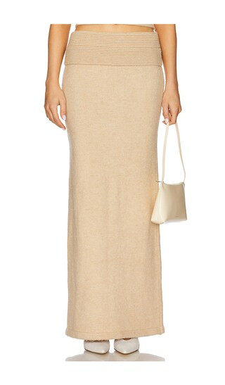 The Eve Skirt in Sand | Revolve Clothing (Global)
