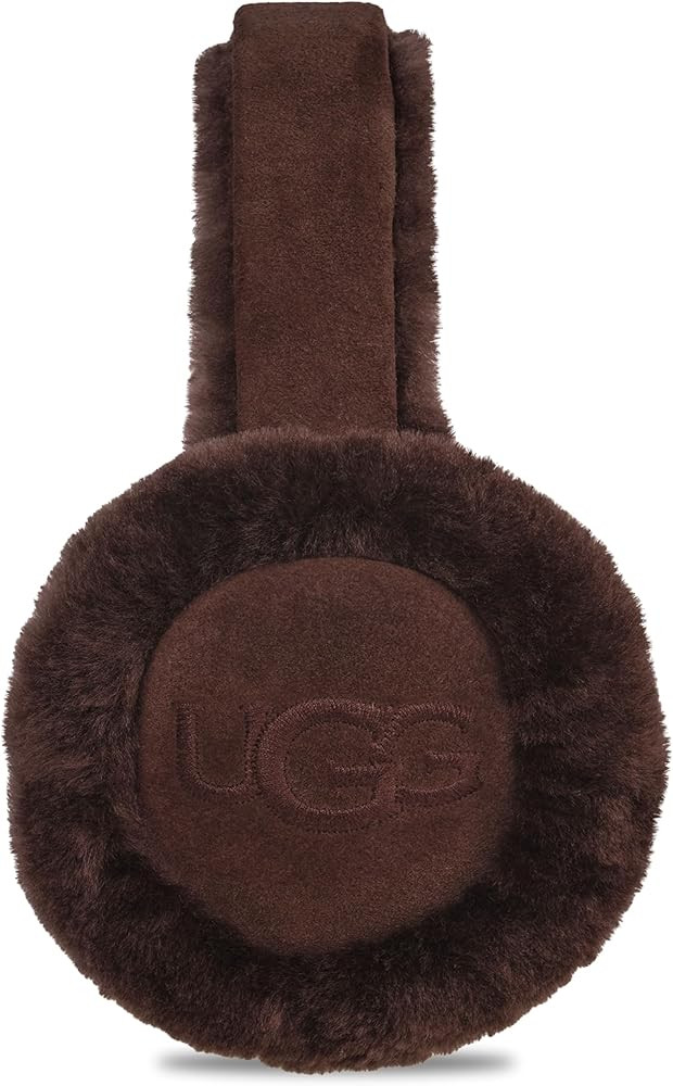 UGG womens Water Resistant Sheepskin Earmuffs With Embroidered Logo | Amazon (US)