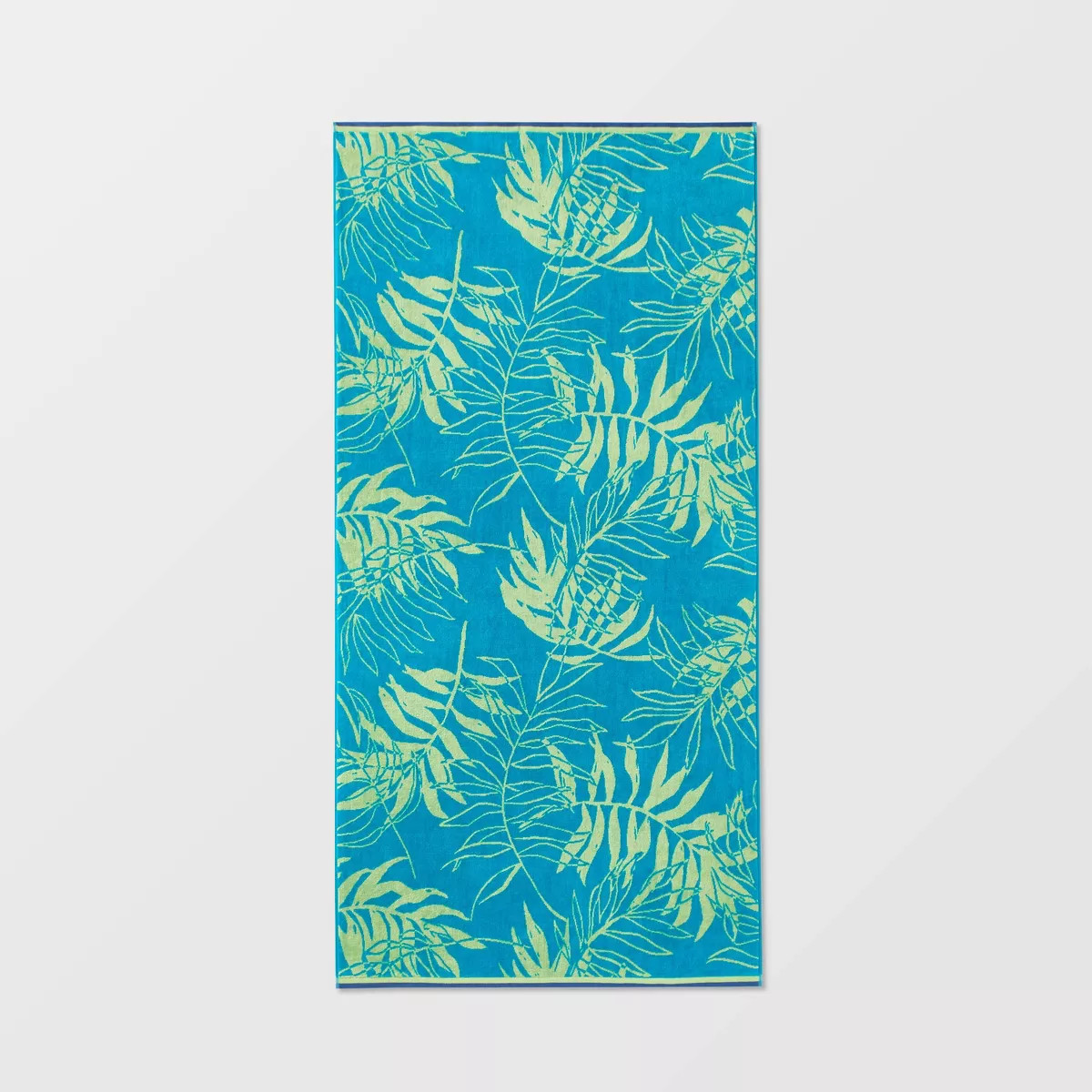 XL Jacquard Palm Leaf Beach Towel - Sun Squad™ | Target