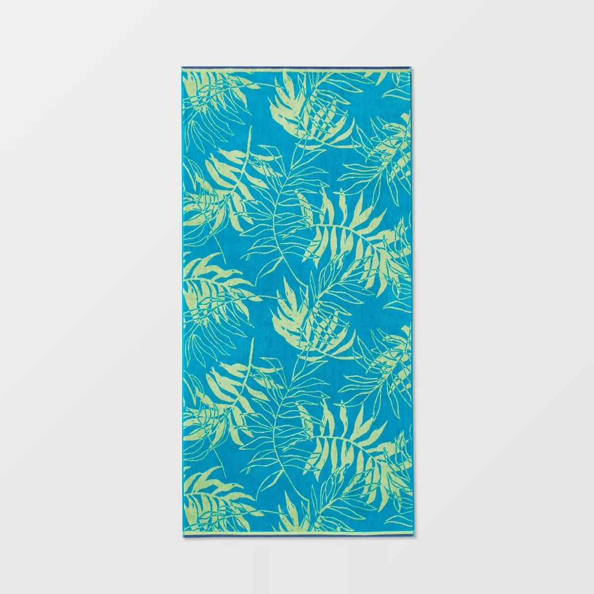 XL Jacquard Palm Leaf Beach Towel - Sun Squad™ | Target