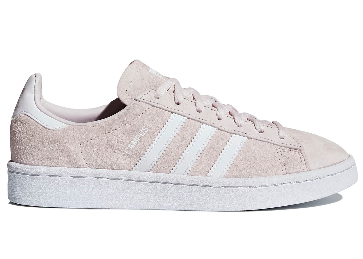 Adidas Campus Pink (Women's) Sneakers in Orchid Tint/Cloud White/Crystal White | StockX