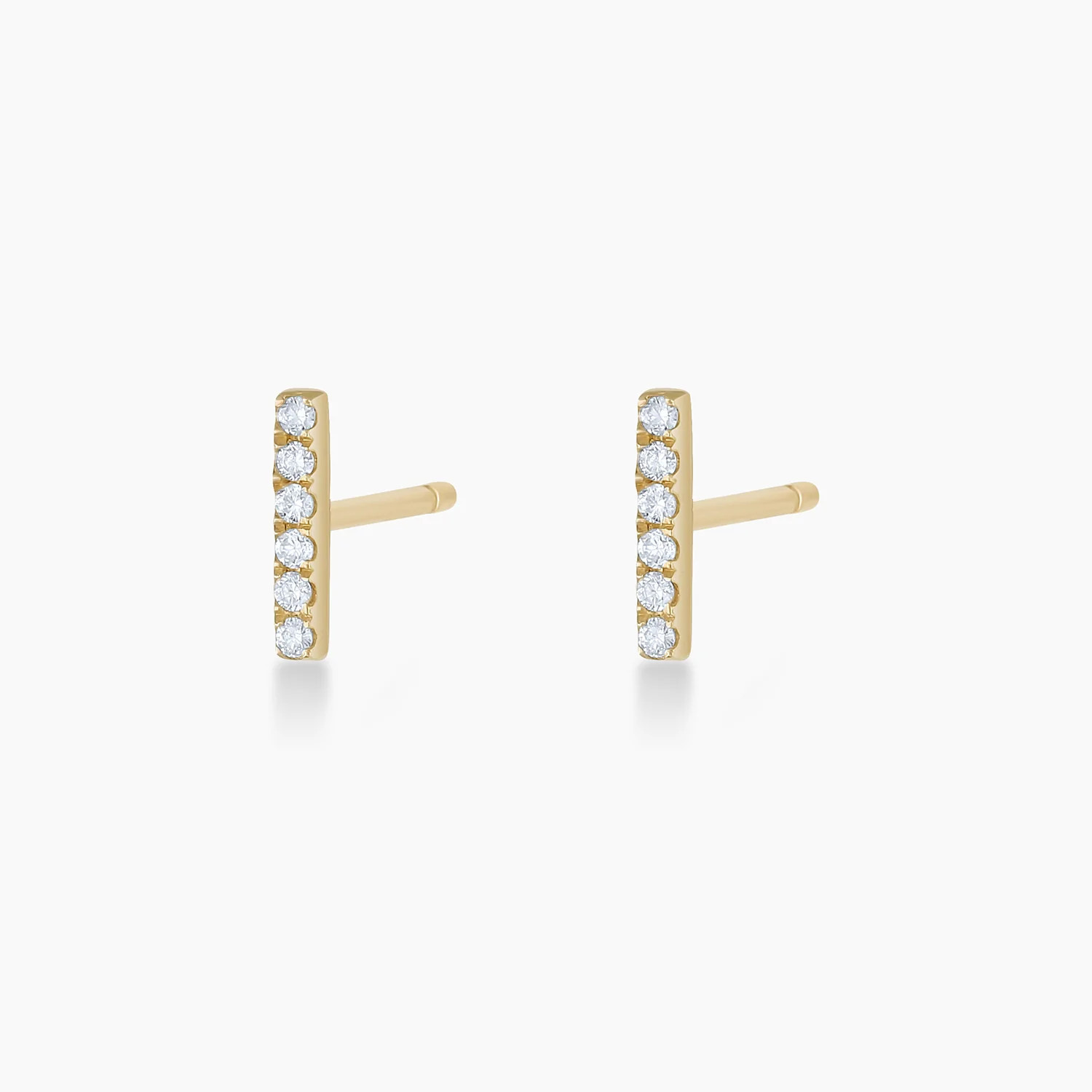 Diamond Bar Studs | Gorjana