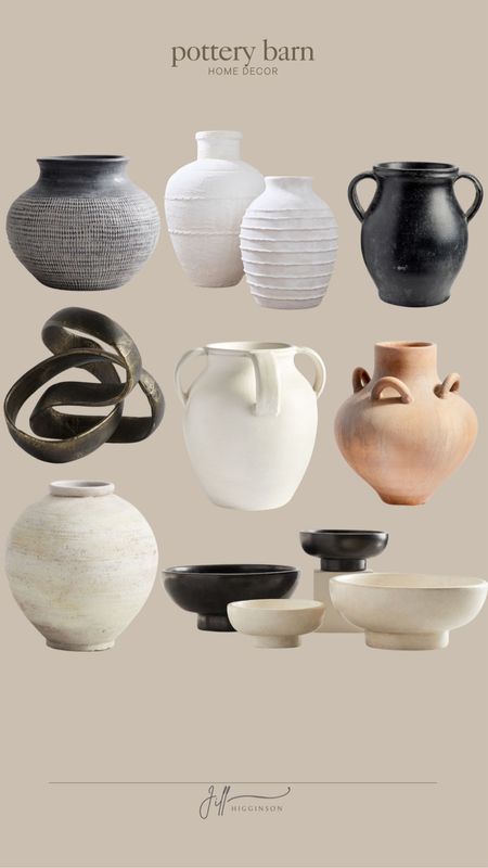 Pottery barn home decor! 

Vase, bowl, ceramic 

#LTKfindsunder100 #LTKhome #LTKsalealert