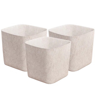 Sculpted Felt Storage Bin | AllModern