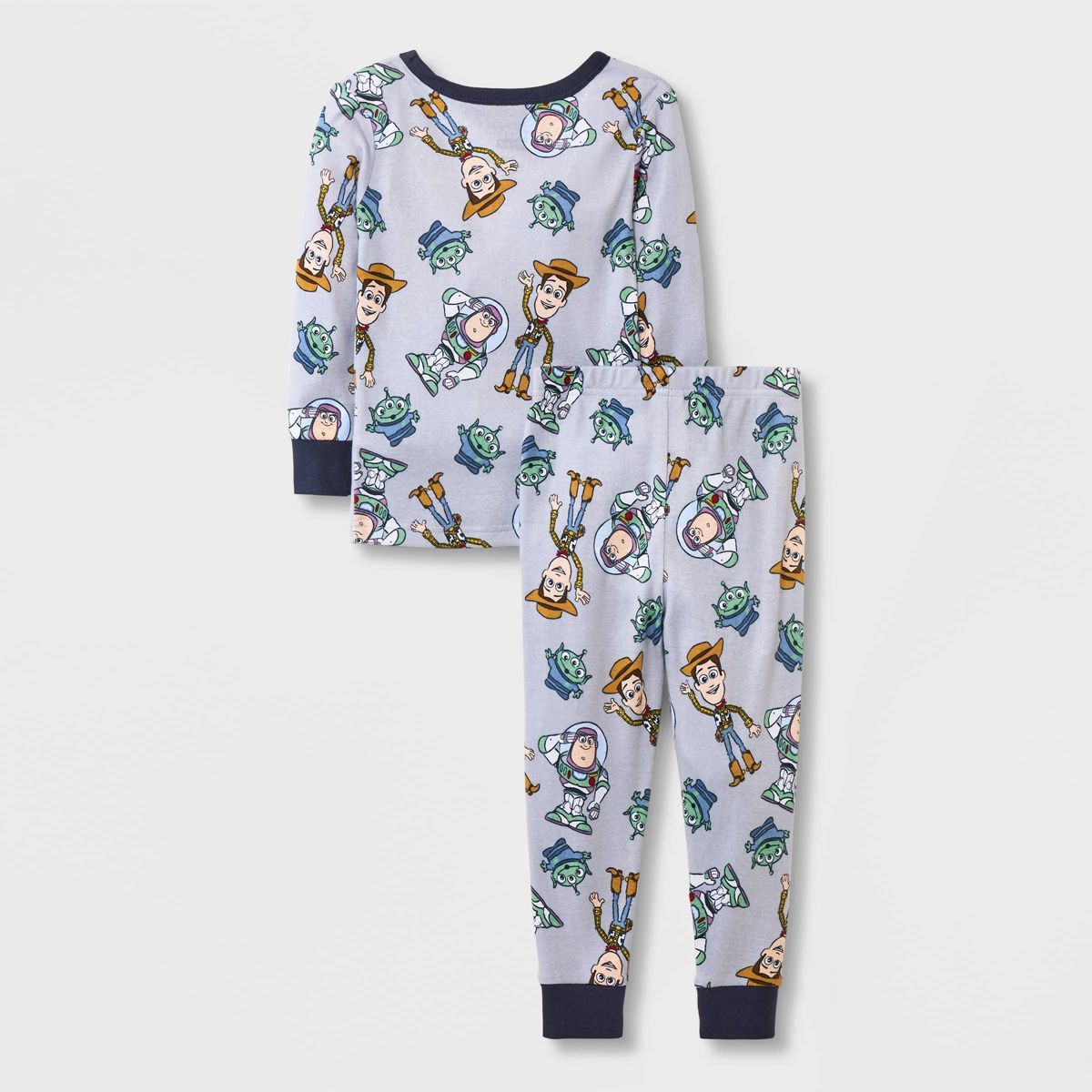 Toddler Boys' 4pc Disney Toy Story Snug Fit Pajama Set - White | Target