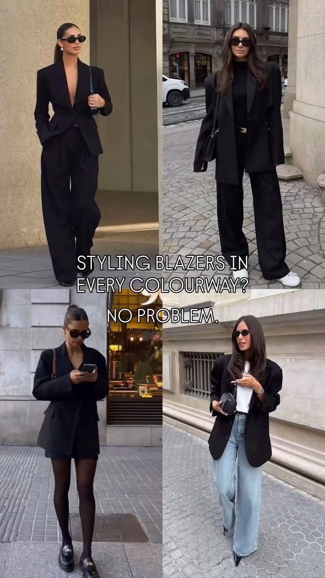 All you need is a good blazer to look effortless and elevated this season🍂✨

6 colors, infinite outfits. A tailored blazer is truly the hardest working piece in any capsule wardrobe🤌🏼 it instantly pulls together denim, trousers, or dresses in seconds. Easy formulas for workwear, coffee runs, and evening drinks🖤 

#LTKstyletip #Blazer #LTKseasonal #LTKfall

Blazer Styling Ideas, Fall Blazer Outfits, Capsule Wardrobe Staples

#LTKworkwear #LTKautumn #LTKFashionMonth