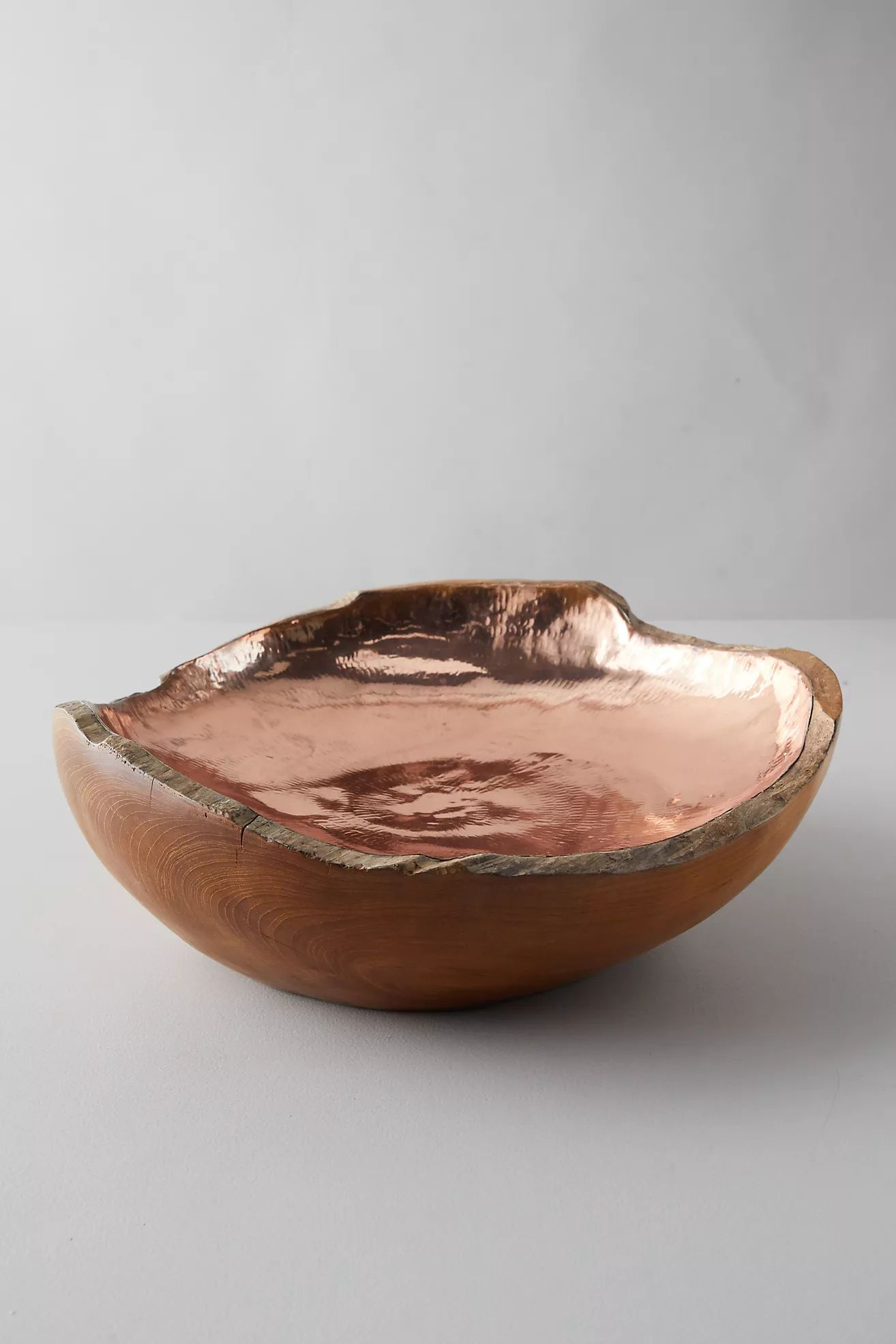 Teak + Copper Bowl | Anthropologie (US)