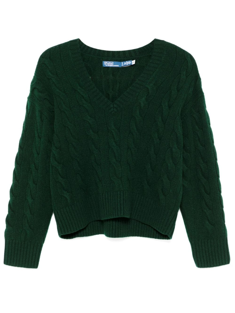 Polo Ralph Lauren cable-knit sweater - Green | Farfetch Global