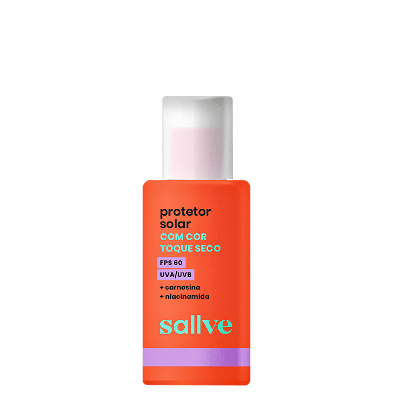 Protetor Solar com Cor Sallve FPS60 | Beleza na Web | Beleza Na Web (BR)