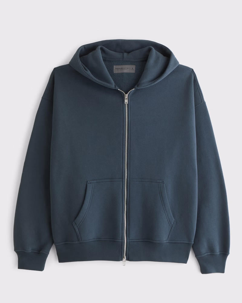 Essential Full-Zip Hoodie | Abercrombie & Fitch (US)