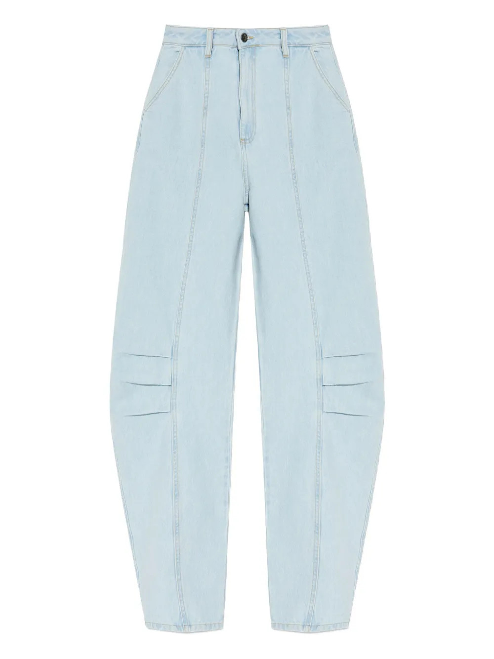 ROTATE BIRGER CHRISTENSEN wide-leg cargo jeans - Blue | Farfetch Global