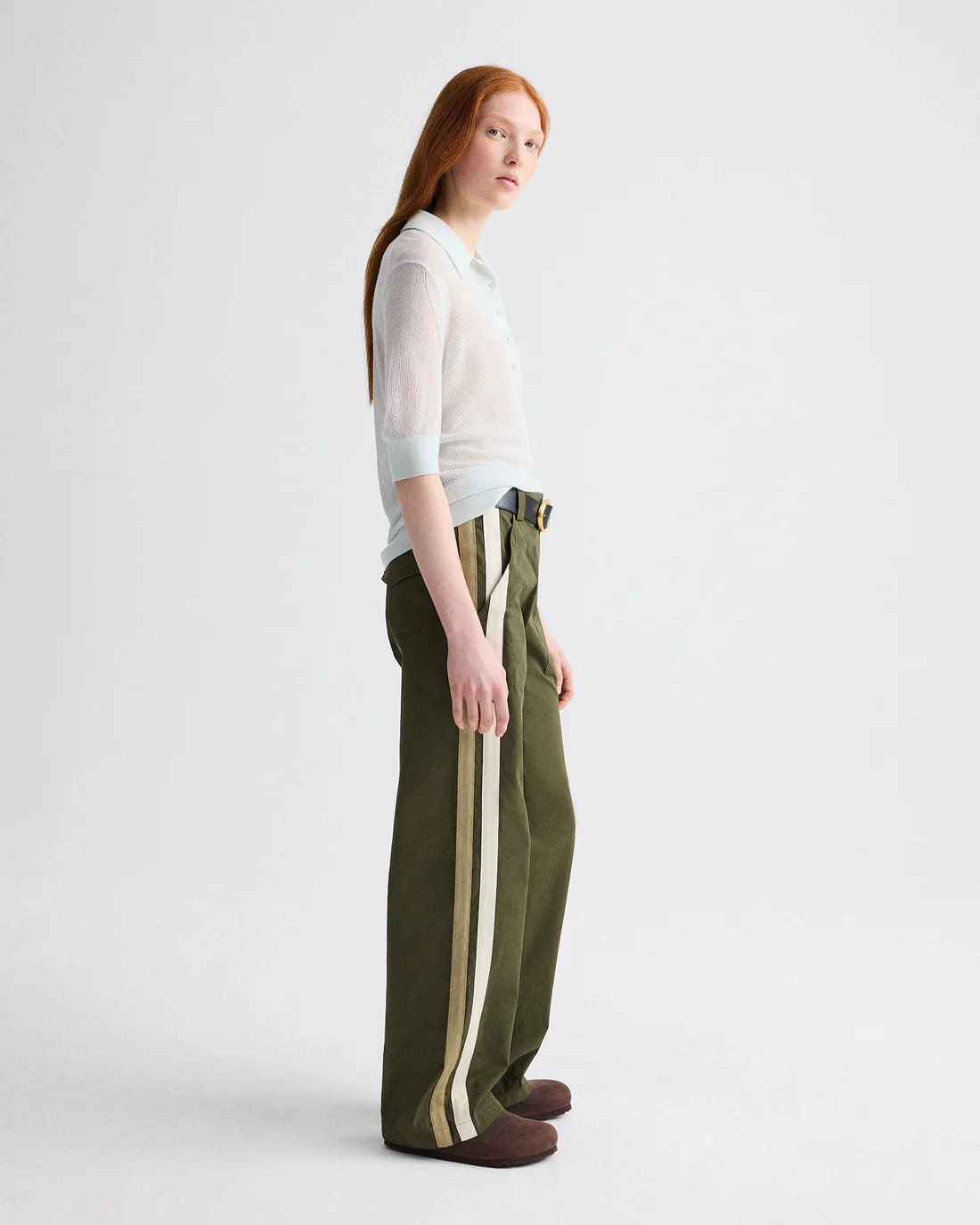 Isabelle Pant in Vintage Washed Poplin | TWP