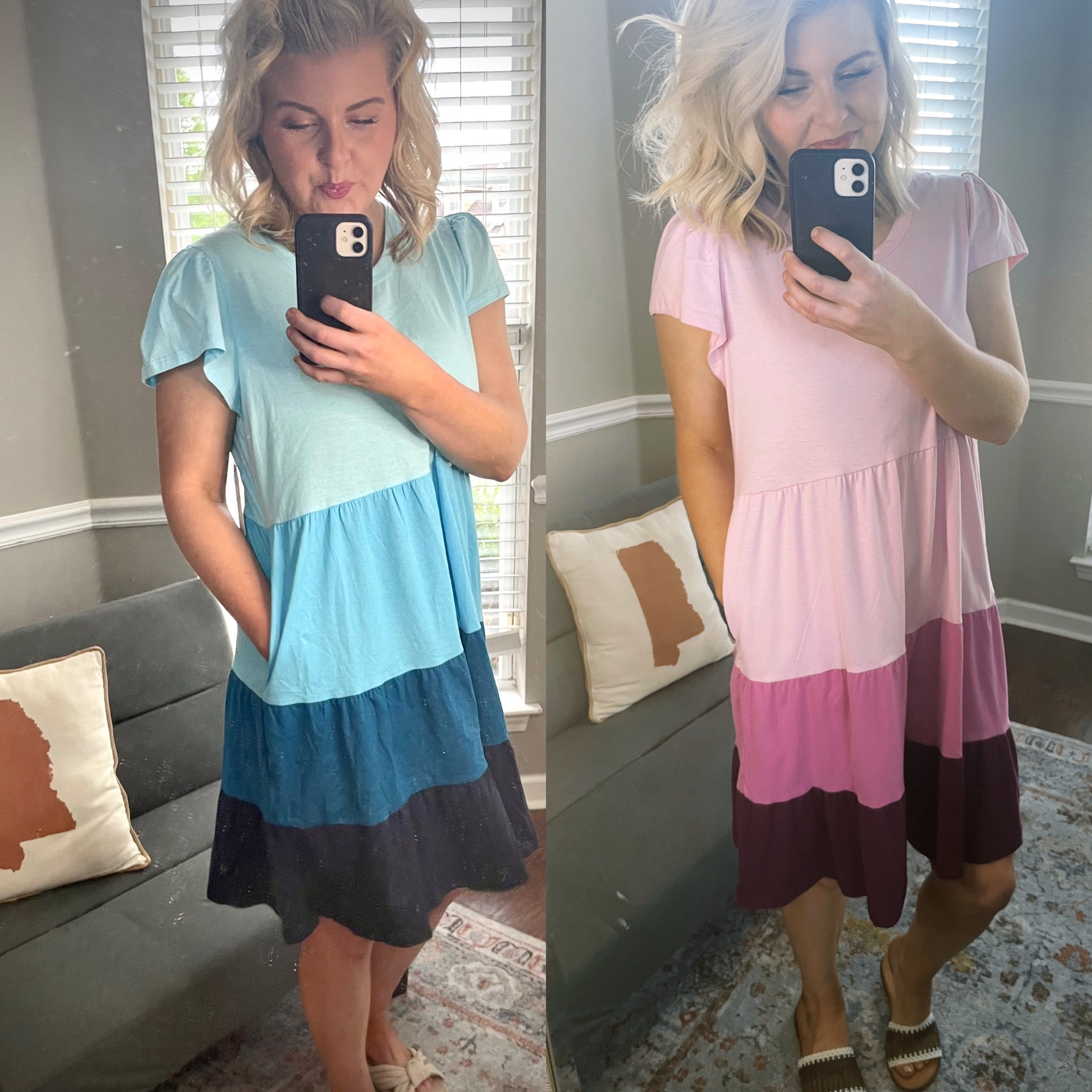 I may order this Walmart dress in all the colors, especially the the pink color block! For reference, I’m in a size medium but probably could’ve worn a small for a more fitted look. This spring dress can easily be worn during the summer months and is light, comfy, and has pockets!!  Also would be a great maternity dress for all the mommas out there 💗💙

#springdresses #summerdresses #vacationoutfit #affordablefashion #walmart #walmartfinds #walmartfashion #dress #maternity

#LTKunder50 #LTKfit #LTKSeasonal