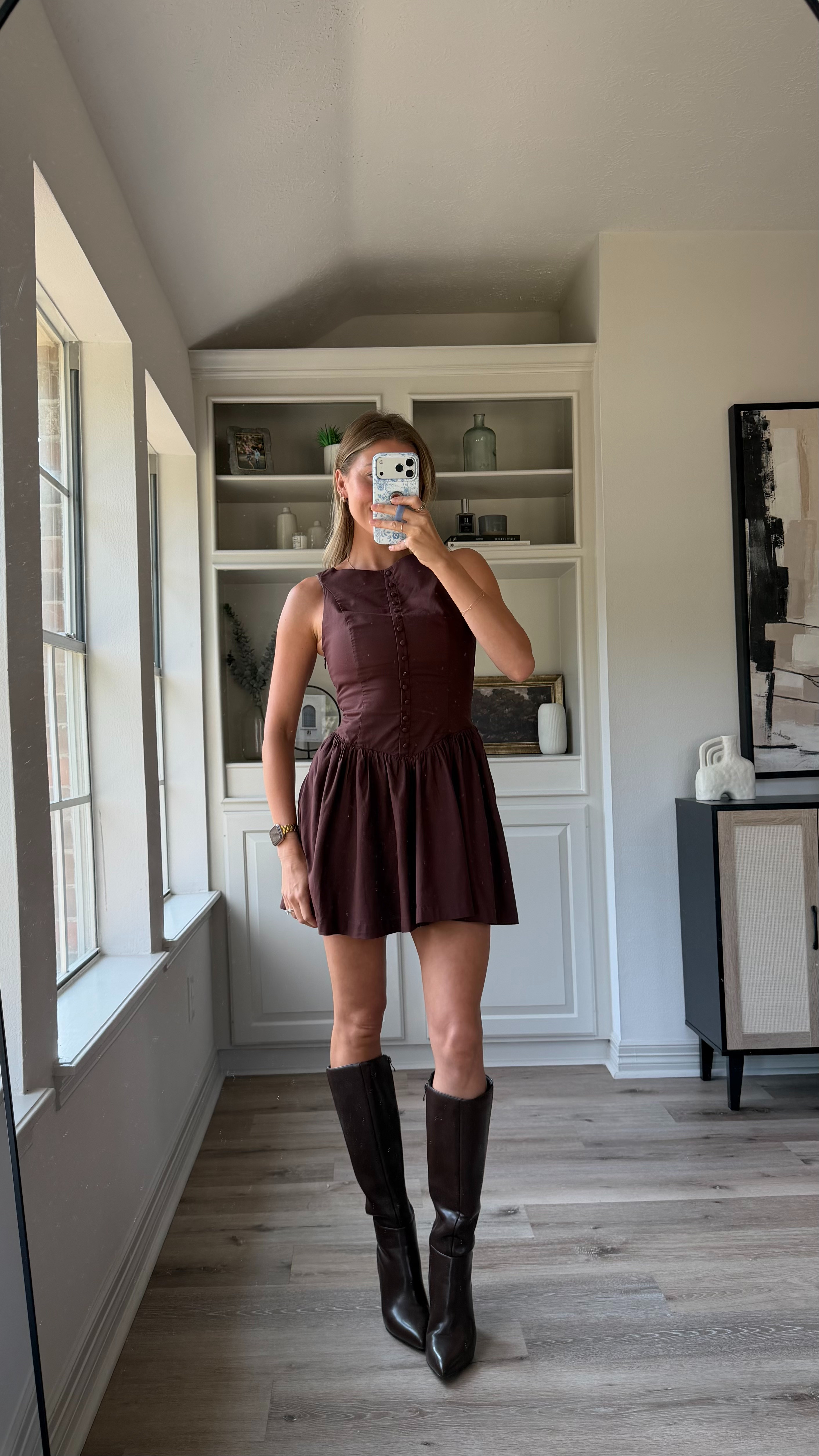 Fall family photos dress idea! Wearing XS. buttons are functional and has side zipper!  

 #LTKootd #LTKSeasonal