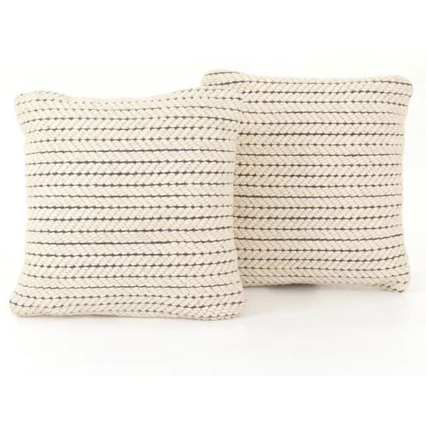 Sutton Striped Throw Pillow | Wayfair North America