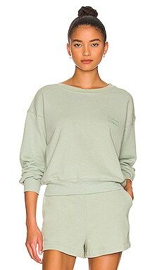 WellBeing + BeingWell Goldie Sweatshirt in Washed Loden Green from Revolve.com | Revolve Clothing (Global)