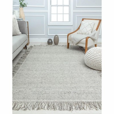 Rugs America Nolan NN10E Casual Solid Area Rug for Dining Room Rug Neutral Rug Living Room Rug Kitchen, 5'x7' | Target