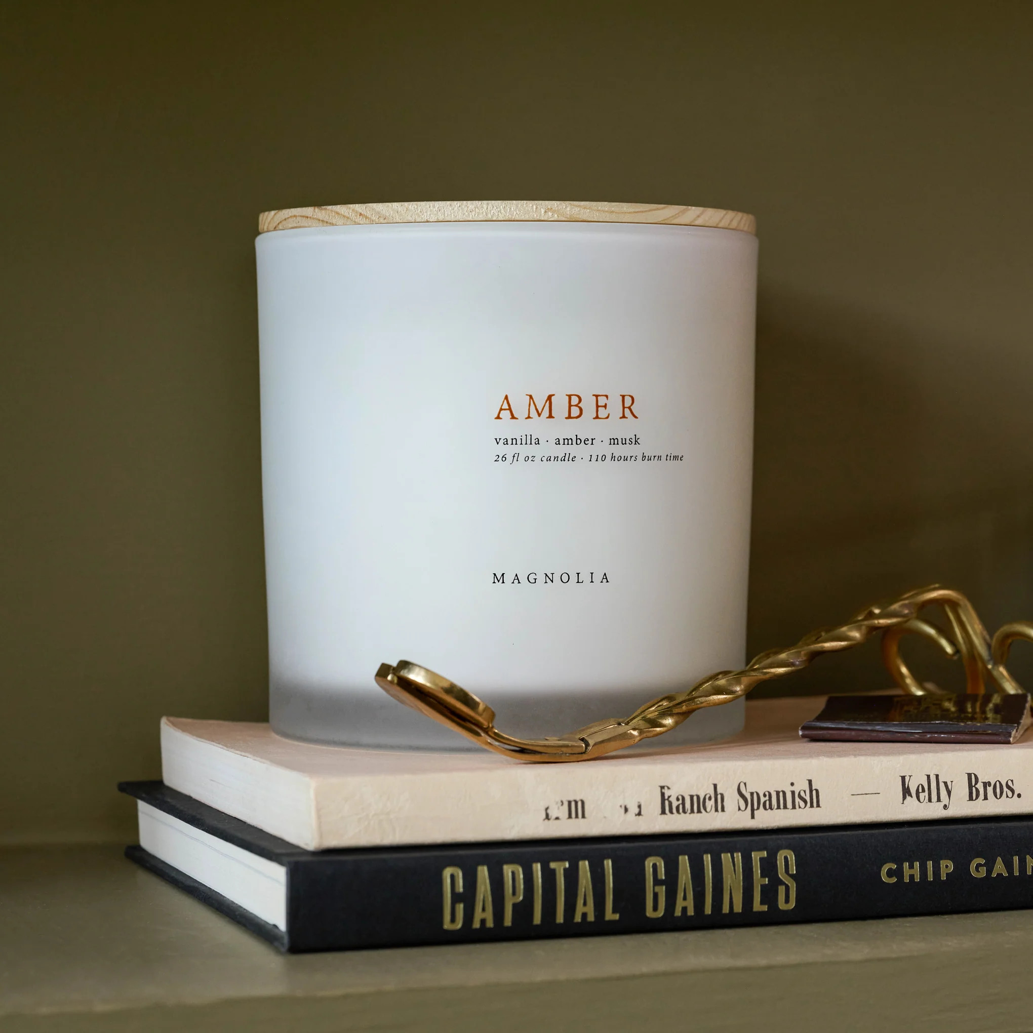 Magnolia Amber Candle | Magnolia