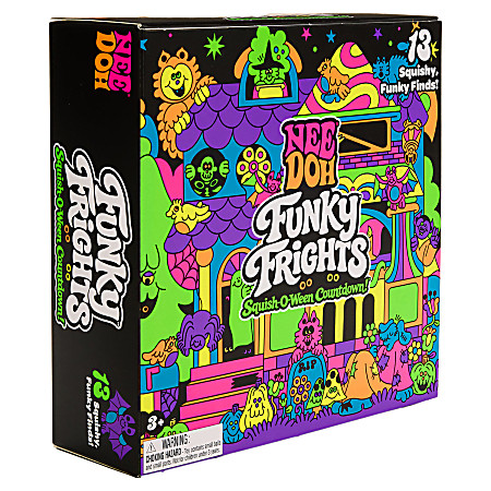 Schylling Inc. NeeDoh Funky Frights Squish O Ween Countdown Halloween Advent Calendar Total Qty 1... | Office Depot and OfficeMax 