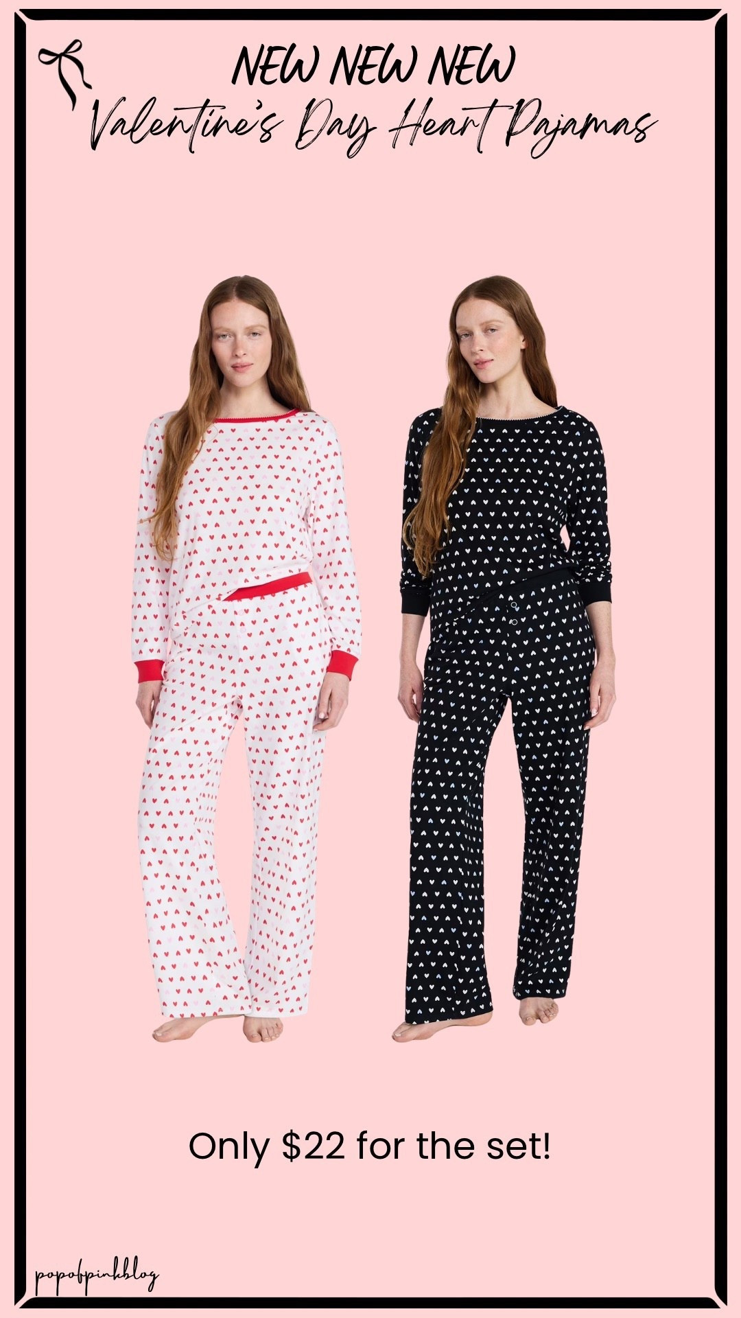 Valentine’s Day Heart Pajamas💌💘💝
Walmart pajamas 
Heart pajamas
Cozy pajamas
Valentine’s Day pajamas
Winter pajamas 

#LTKootd #LTKTall #LTKSeasonal