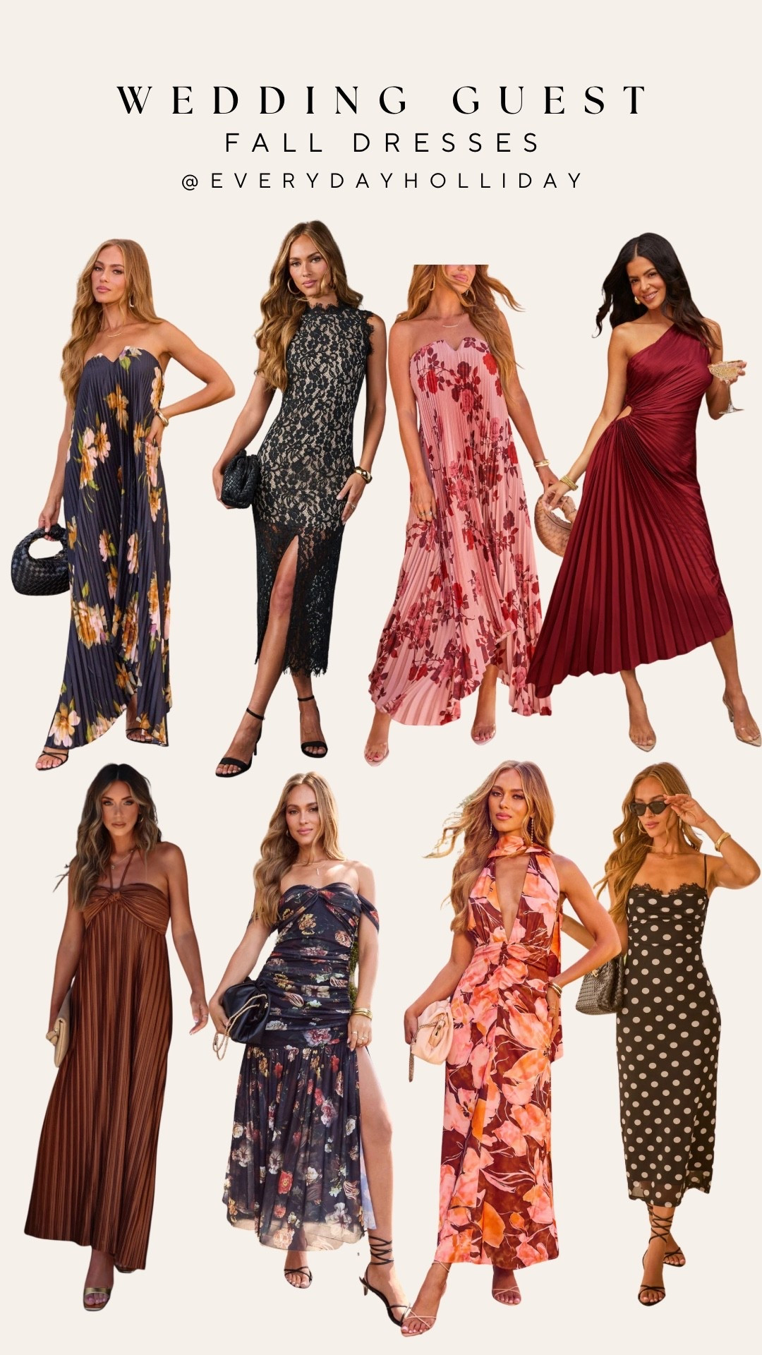 This Vici lineup has a fall wedding guest dress for every dress code. Which color and silhouette would you wear first?

#LTKootd #LTKgrwm #LTKWedding