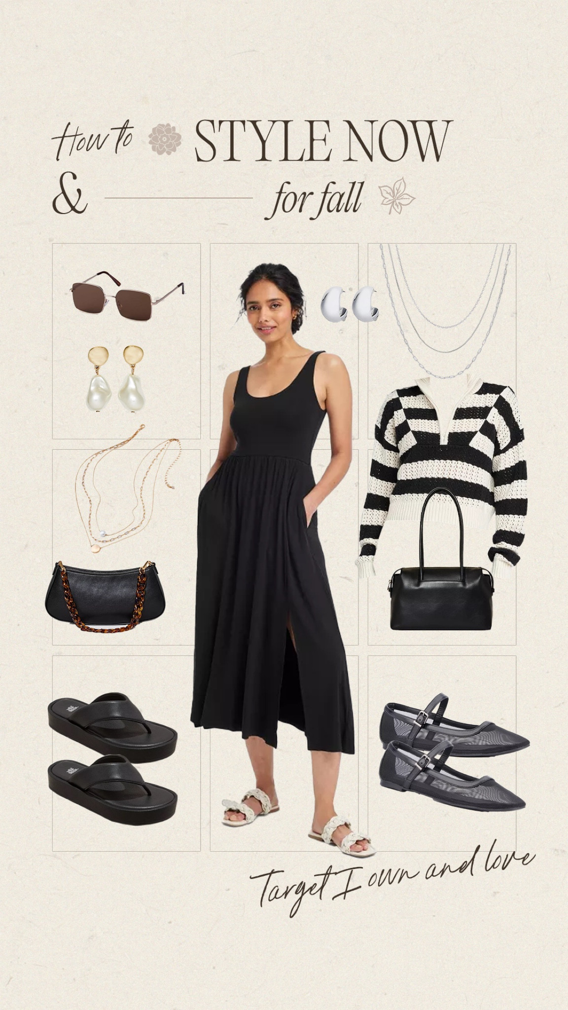 My all time favorite target dress !!! How I would style now and for fall🖤 #target #dress #blackdress 

#LTKSeasonal #LTKMidsize #LTKStyleTip