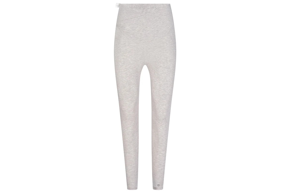 Women's Basics Bamboo Crossover Maternity Leggings - Grey Dusk | Nest Designs