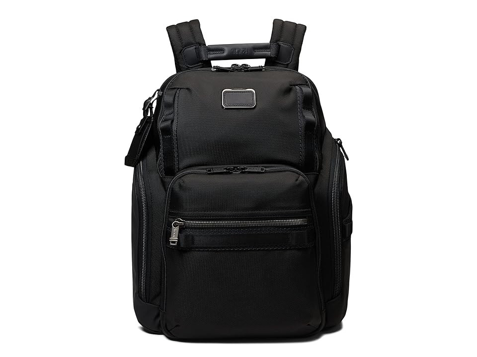 Tumi Search Backpack Backpack Bags Black, Ballistic Nylon/Leather/Polyester | Zappos