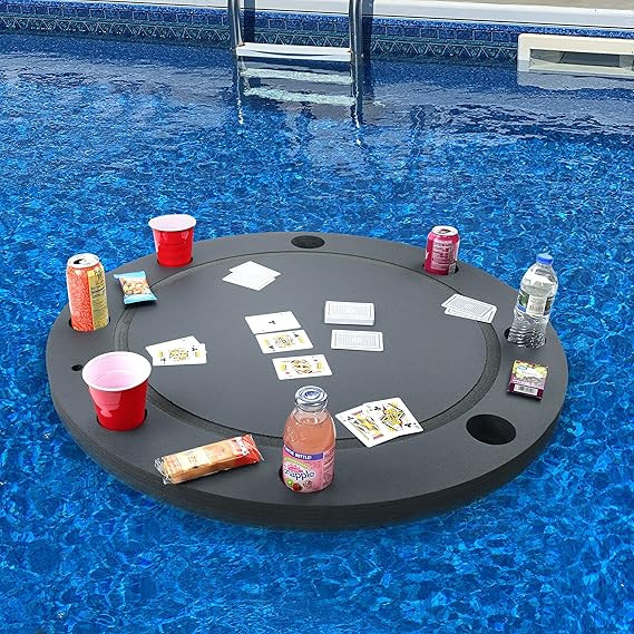 Polar Whale Floating Game or Card Table Tray for Pool or Beach Party Float Lounge | Amazon (US)
