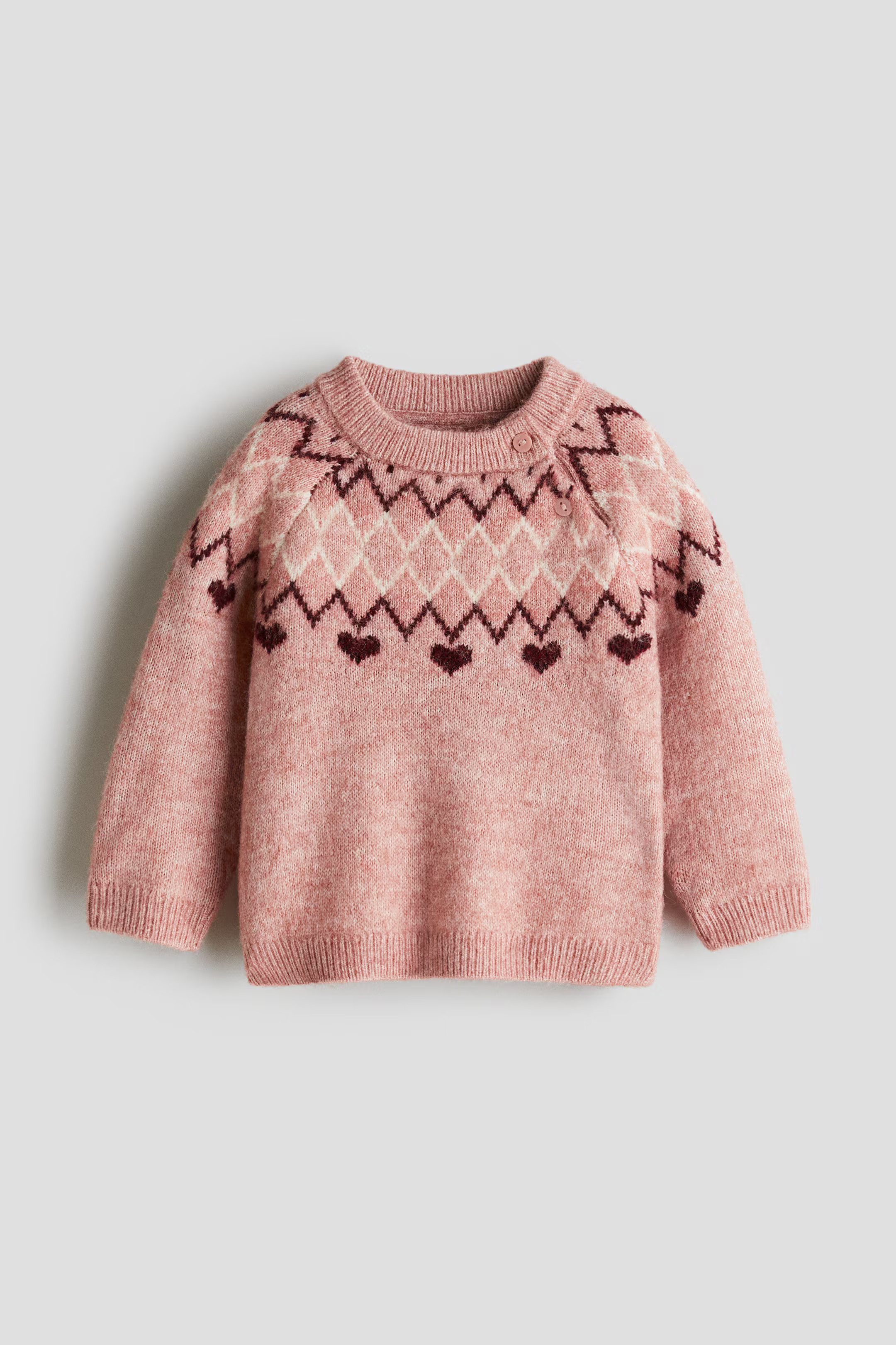 Jacquard-Knit Sweater | H&M (US + CA)