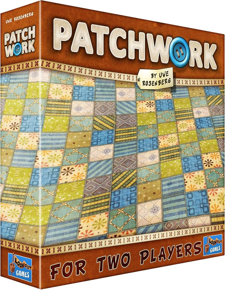 Patchwork | Strategy / Puzzle Game | Family Board Game | Two Player Game for Kids and Adults | Ag... | Amazon (US)