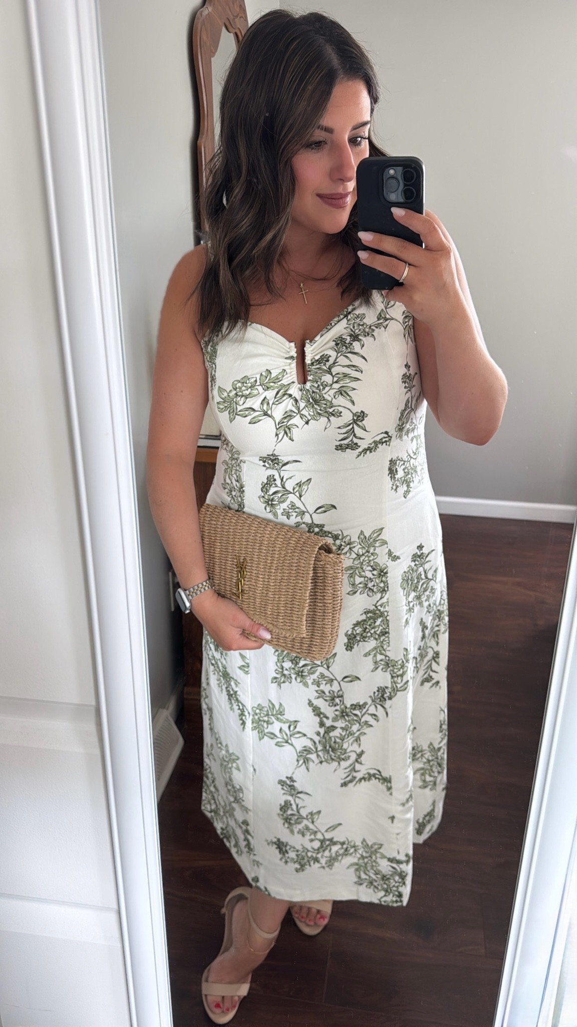 Walmart dress for a birthday date night with my husband 🥰

Dress is tts 12 
Shoes are tts

#LTKdayinmylife #LTKMidsize #LTKPetite