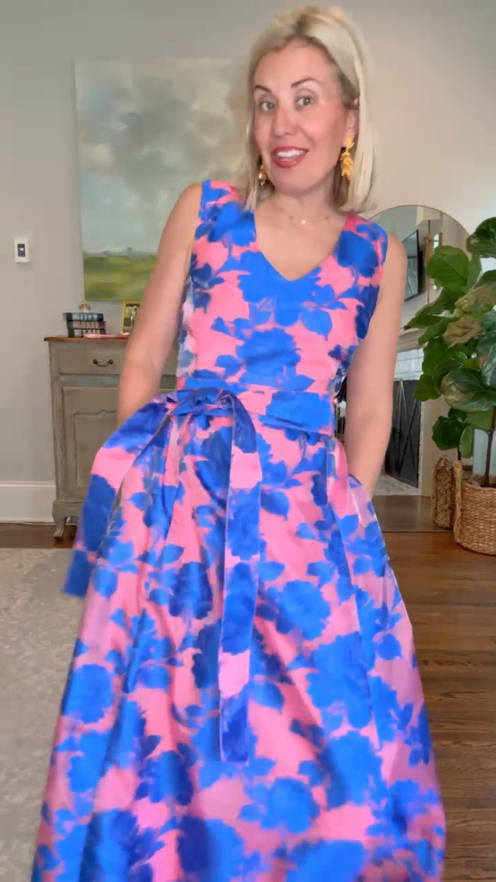 Y’all know I love pink and blue together! Is this not the most gorgeous dress you’ve ever seen? I’m wearing xs and 8 heel.  *Use code Catherine20 at A+B

#LTKWedding #LTKSeasonal #LTKootd