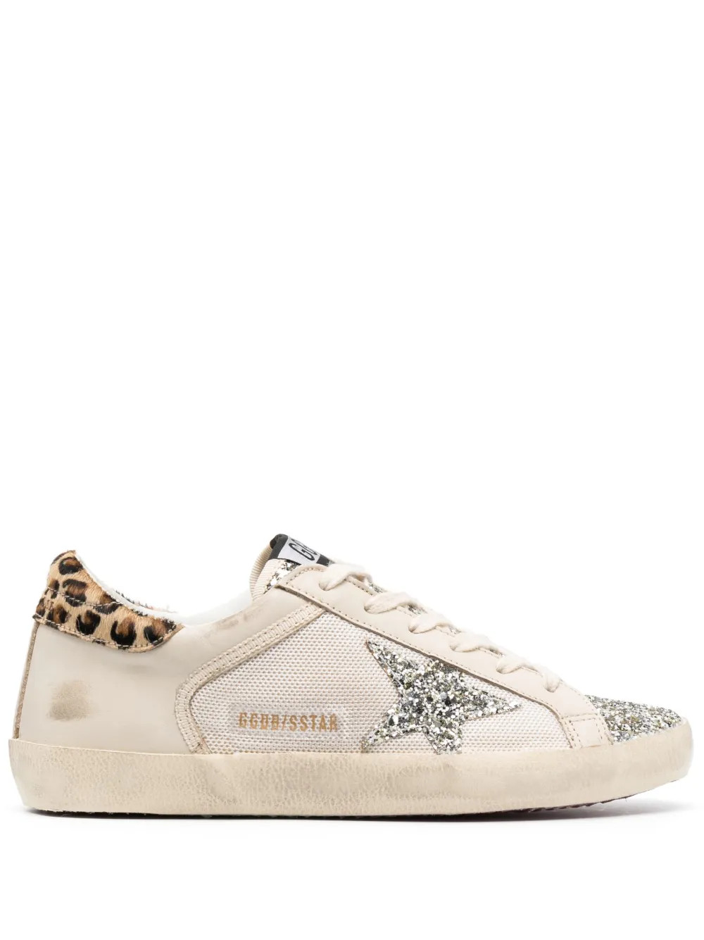 Super-Star glitter low-top sneakers | Farfetch Global