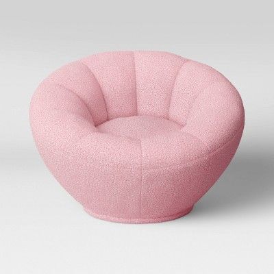 Kids' Sherpa Swivel Chair Pink - Pillowfort™ | Target