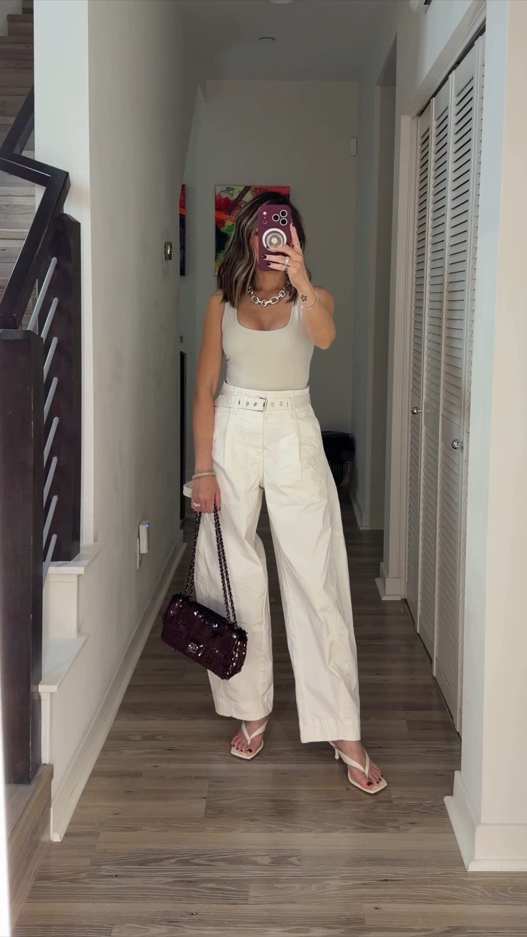 OOTD ⚡️ Wearing the most stunning Chanel bag I borrowed from @vivrelle. If you don’t know @vivrelle, it’s a Members-only club where you can borrow designer bags, jewelry, watches from top designer brands like Chanel, Prada, Dior. Pay a flat monthly membership fee to enjoy the full closet! And they have a wide selection to choose from. Refresh your collection monthly or hold onto a piece as long as you want. If you fall in love, you have the option to purchase at a member-preferred price. Use my code LIZZNGUYEN to get your first month of @vivrelle membership on me #vivrellepartner

Styled my bag with an all white look. This bodysuit has been on heavy rotation and is on major sale. My cargo barrel pants are also on major sale. 

Summer outfit, summer fashion, bodysuit, barrel pants, designer bag, sale, The Noli Shop, Abercrombie, The Stylizt

#LTKootd #LTKdayinmylife #LTKSaleAlert