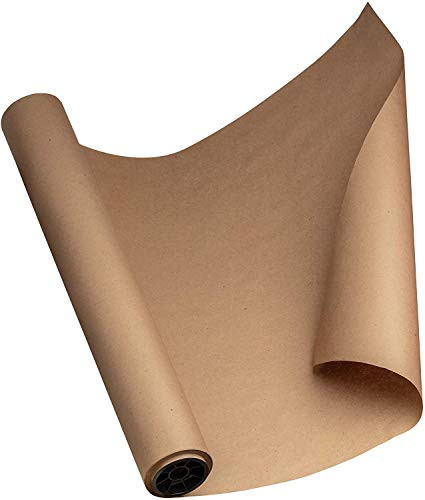 DIY Crew 30”x1800” (150’) Brown Wrapping Paper – Kraft Paper Roll for Packing, Shipping, Bulletin Board Arts & Crafts, Banner, Table Covering – Made in The USA | Amazon (US)
