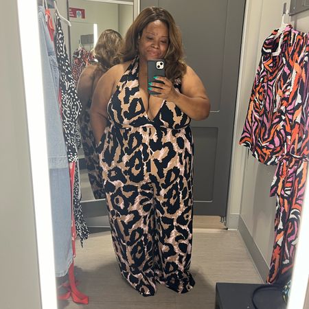 DVF X Target Collab jumpsuit Spring Summer plus size outfit

#LTKxTarget #LTKover40 #LTKplussize