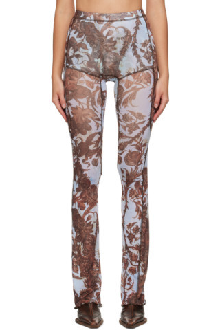 Blue Halcyon Trousers | SSENSE