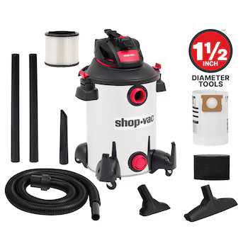 Shop-Vac 12-Gallons 6-HP Corded Wet/Dry Shop Vacuum with Accessories Included | Lowe's