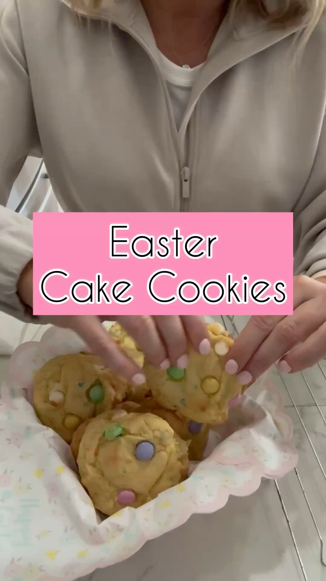 Easter Cake Cookies | not just for kids! Everyone will love these.

1 box funfetti cake mix
1 box (3.4oz) vanilla pudding 
1/2 cup melted butter 
2 eggs 
1 TBS milk 
Spring M&Ms - I did not use the entire bag 
White chocolate chips. Did not use the entire bag. 
Bake at 350 for 12 minutes! 
I made about 17 cookies total. Mid to large in size.

#LTKKids #LTKfoodie #LTKmomlife