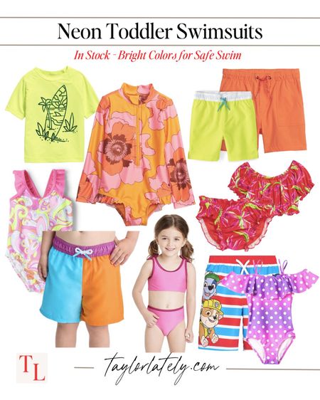 *IN STOCK* safe swim approved toddler swimsuits! 

#LTKkids #LTKfamily #LTKbaby