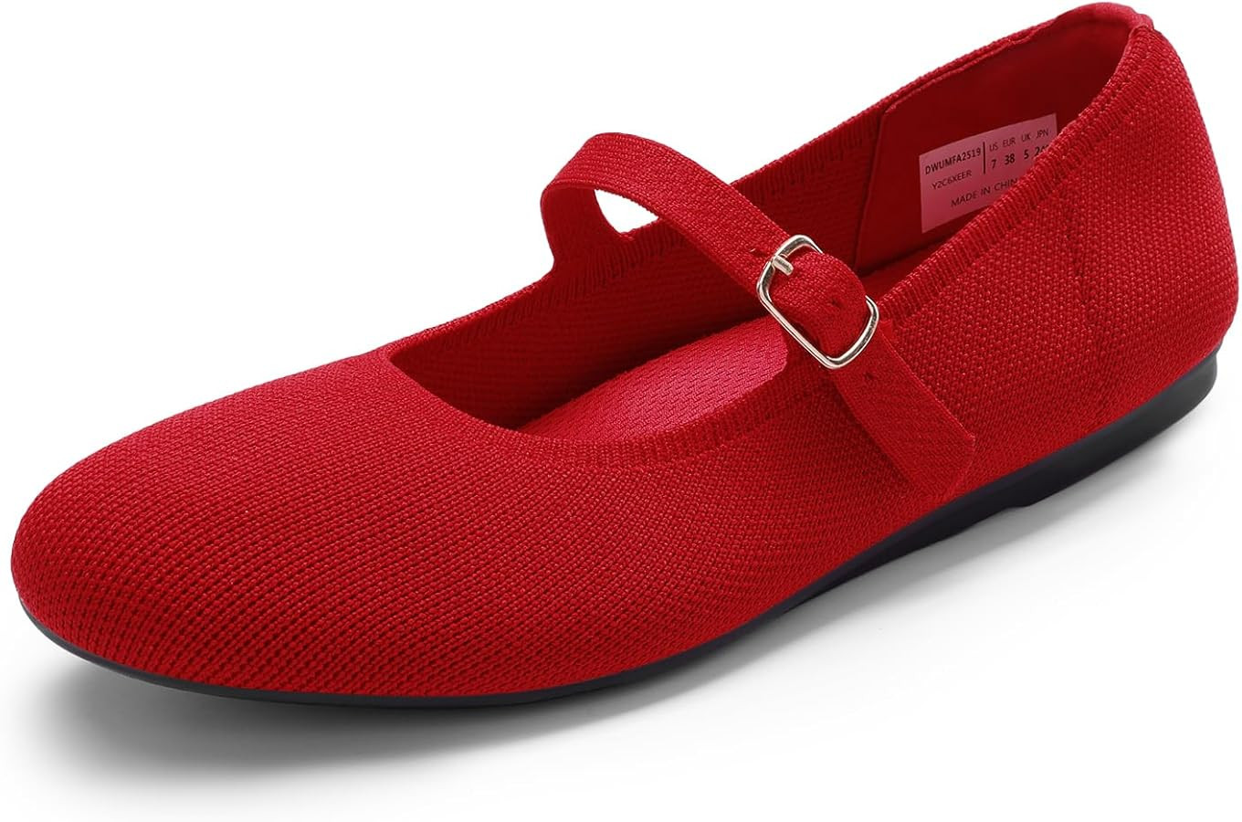 DREAM PAIRS Women's Mary Jane Ballet Flat Flats | Amazon (US)