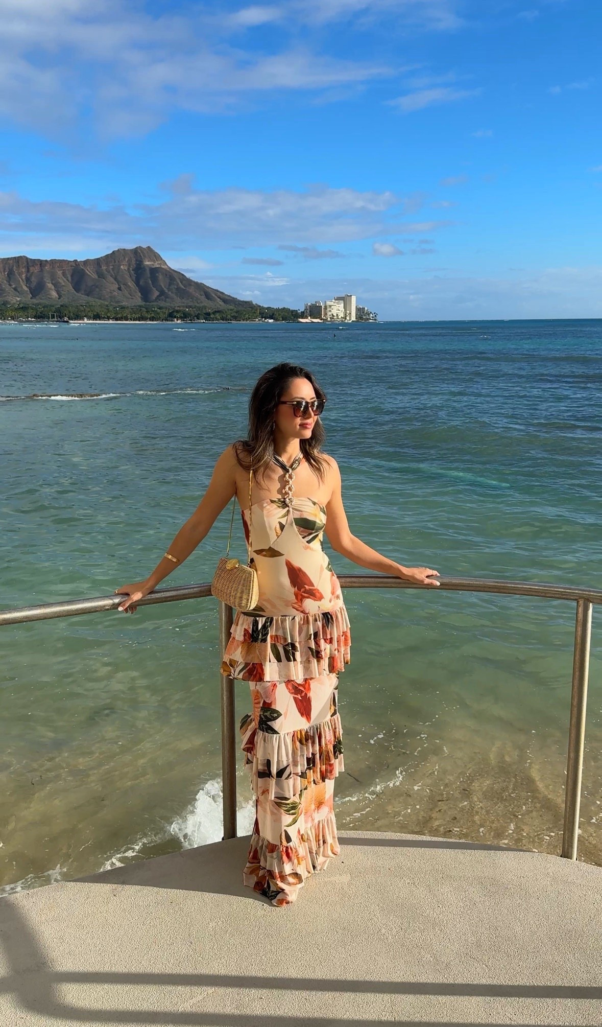 Perfect dress for vacation 😍 size XS! Maxi dress, ruffle, Hawaii, resort 

#LTKTravel #LTKootd