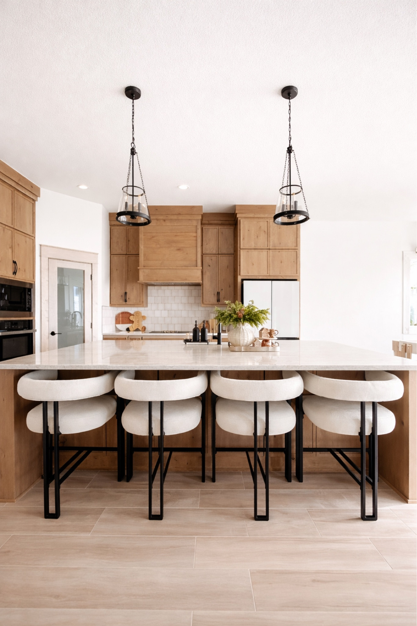 These are NOT your average counter stools. They’ve got dining-chair-level comfort with wide, sink-in seats, wraparound arms, luxe velvet with a subtle sheen that screams quiet luxury, and legs SO sculptural they could pass forl modern art. 😍

I was on the hunt for kitchen counter stools that actually feel comfortable.. not the “sit for five minutes and immediately regret it” kind and boy did these Mia Velvet Counter Stools from @thepopmaison understood the assignment. ✨

They slide fully under the kitchen island, keep the kitchen looking polished with no visual clutter (PRAISE 🙌🏻) and uhm.. can we talk about those legs?!? WHAT. A. STUNNER. 🤩 Sculptural, modern, and quietly dramatic, adding just the right amount of visual interest from every angle while still letting the space feel calm and elevated.

10/10 would linger here way longer than planned. 💫

Code ✨ABBY10✨ gets you 10% off everything from @thepopmaison 🤍 

#LTKHome #LTKHoliday #LTKdayinmylife