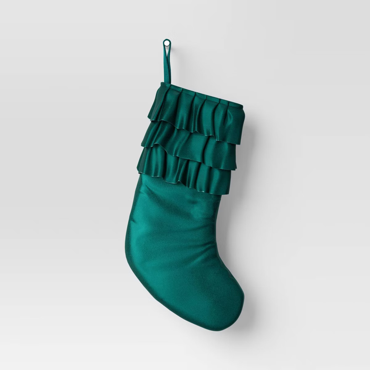 20" Velvet Stocking with Ruffles - Wondershop™ | Target