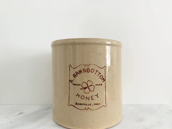 Vintage Farmhouse Ransbottom Honey Crock | Etsy (US)