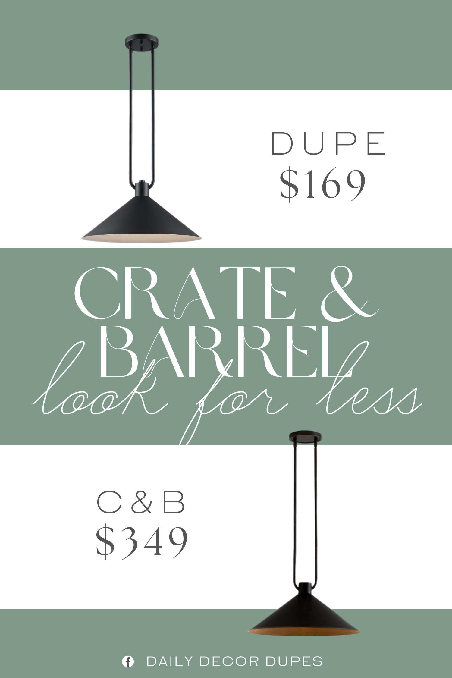 Inspired by Crate & Barrel Black Cone Pendant Light. Black Cone Pendant Light. Contemporary Cone Pendant. Sleek Black Pendant Light. Dome Pendant Light. Metal Shade Pendant. Industrial Cone Pendant Light. Black Iron Pendant Light. 

Home more affordable option find copy cat similar look for less budget friendly affordable cheap cheaper beautiful pretty. Clearance sale coupon code discount code promo code luxury lookalike look a like Inspo inspiration inspired by idea ideas Love like these? I share multiple every day in my FB group.
#crateandbarrelinspired #pendantlight #modernlighting #kitchenlighting #kitcheninspo #industriallighting #modernhome #domependantlight  

 #LTKHome